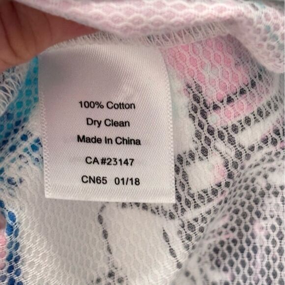 TALBOTS | Women’s Seaside Harbor Sheath Dress 100% Cotton Size 10P Nautical - Picture 12 of 17